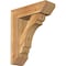 Ekena Millwork Olympic Slat Rough Sawn Bracket w/ Offset Brace, Western Red Cedar, 6"W x 18"D x 22"H BKT0604X18X22OLY06RWR - alternate 1